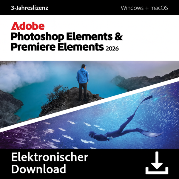 Adobe Photoshop a Premiere Elements 2022 | pro Windows / Mac