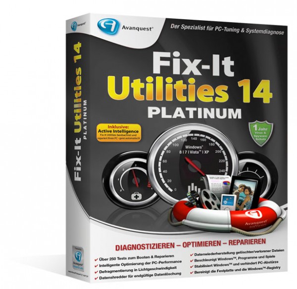 Fix-It Utilities 14 Platinum | pro Windows