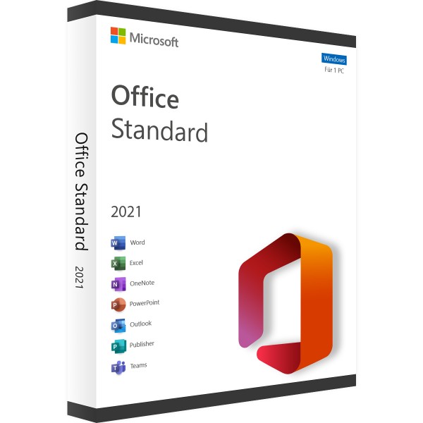 Microsoft Office 2021 Standard | pro Windows 1 - 5 zařízení